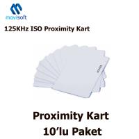 125KHz ISO Proximity Kart 10'lu Paket