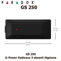 Paradox GS 250 G-Power Kablosuz 3 eksenli Algılama