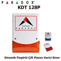 Paradox KDT PS-128P Dinamik Flaşörlü Piezzo Harici Siren
