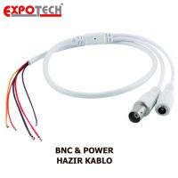 Kamera Bnc & Power - Hazır -  Kablo 10'lu Paket