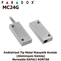 Paradox Metal Manyetik Kontak  Endüstriyel Tip Kepenk Demir Kapı Tipi MC-24G NC(NK)