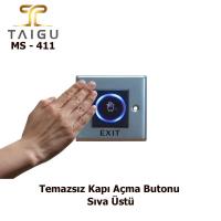 Temassız Kapı Açma Çıkış Butonu, Sıva Üstü No Touch MS411 BT- 8 